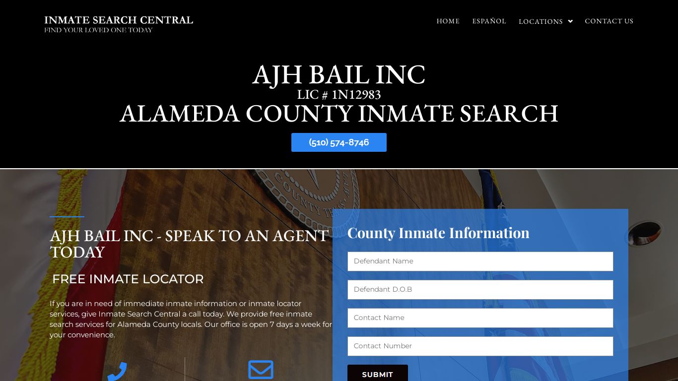 Alameda County - Inmate Search Central